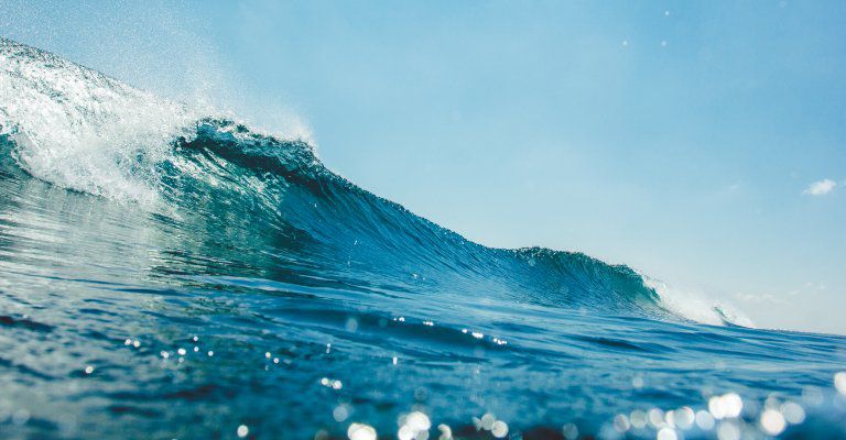 About Conscious Living -just breaking wave