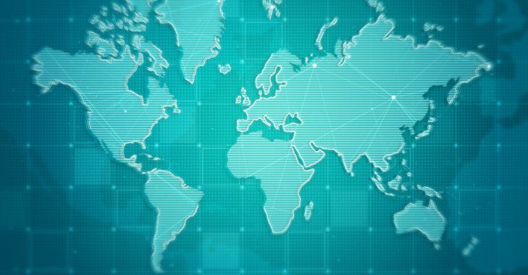 About Conscious Living - world map